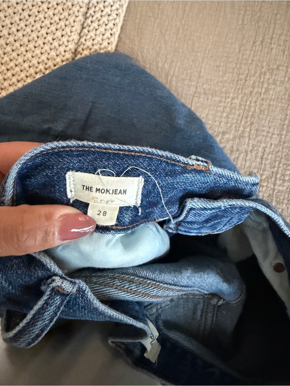 Madewell The Mom Jean - Picture 4 of 5